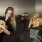 a person with two dogs
