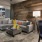 a living room with a couch and a coffee table